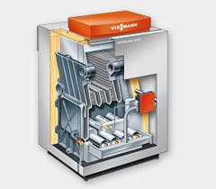 Газовый котел Viessmann Vitogas 100-F (72-140 кВт) 