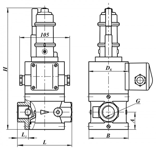Муфтовые DN 15-32, стальные, с медленным открытием. Муфтовые DN 15-32, стальные, с медленным открытием