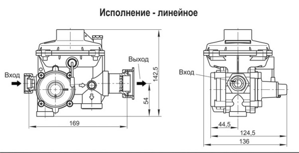 Регуляторы-стабилизаторы давления комбинированные бытовые с ПЗК и ПСК