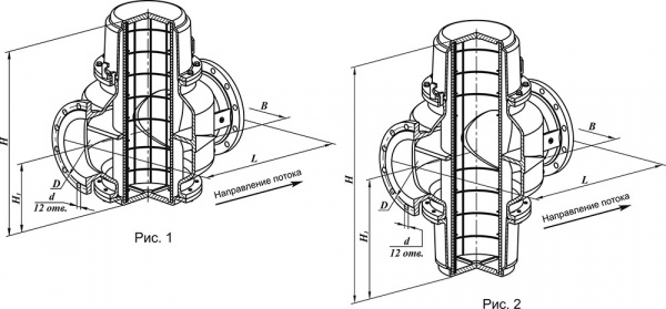 Фильтры газовые фланцевые DN 250, 300, стальные