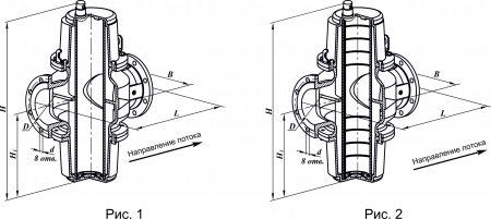 Фильтры газовые фланцевые DN 125-200, стальные, с ИЗФ механического типа
