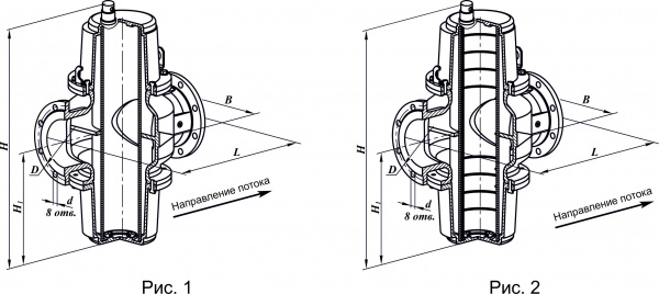 Фильтры газовые фланцевые DN 125-200, стальные, с ИЗФ механического типа