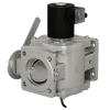 Фланцевые DN 40, 50 (давление до 0,6 МПа), DN 65 - 100, с ручным регулятором расхода и датчиком положения