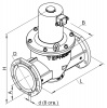 Клапаны электромагнитные двухпозиционные фланцевые DN 125-200